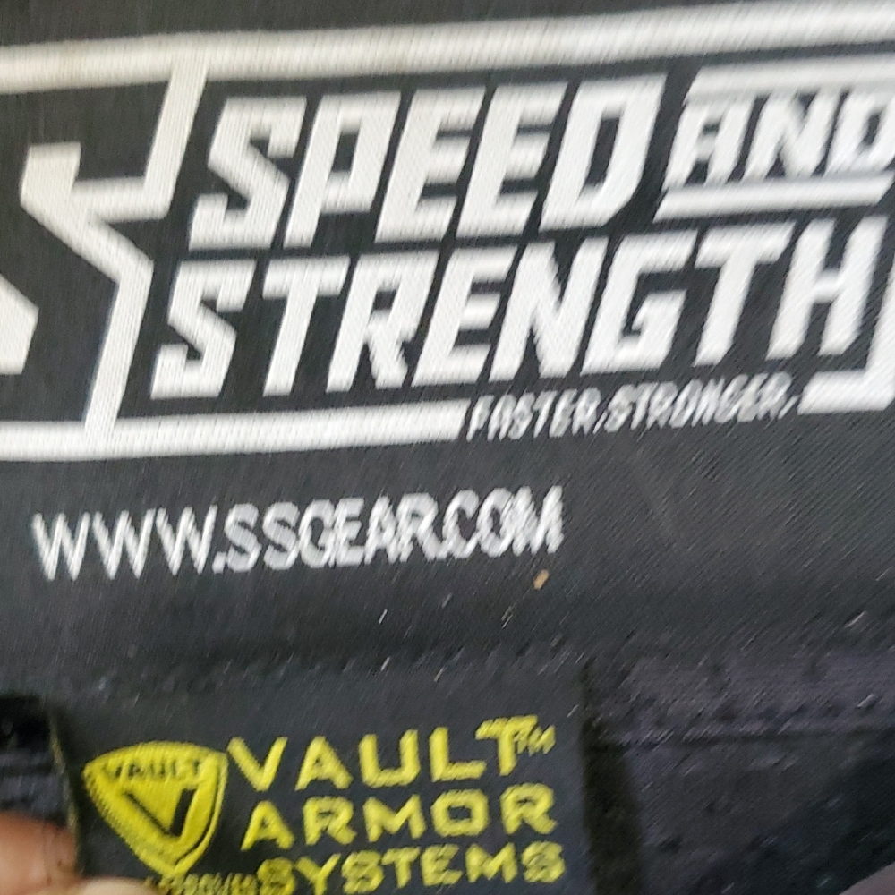 Speed & Strength Padded  Moto Black  Vest - Picture 5 of 16
